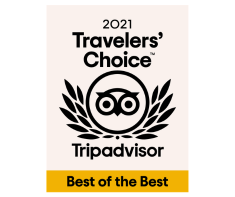 Recognized as one of Savannah's Best Hotels by TripAdvisor 2021