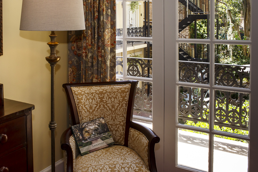 View from a Garden Courtyard Room
