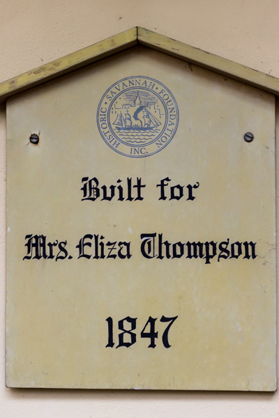 Eliza Thompson House Historic Home