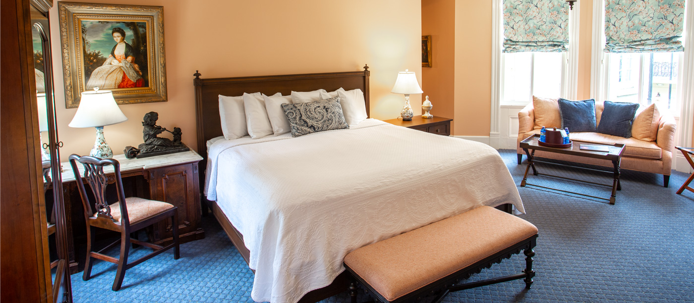 Guest Rooms and Suites in Savannah, Georgia
